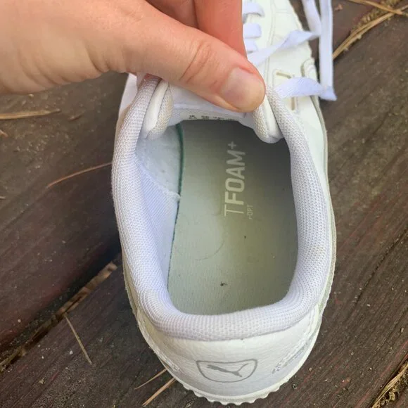 Classic White Puma - Carina Sneaker - Picture 9 of 11